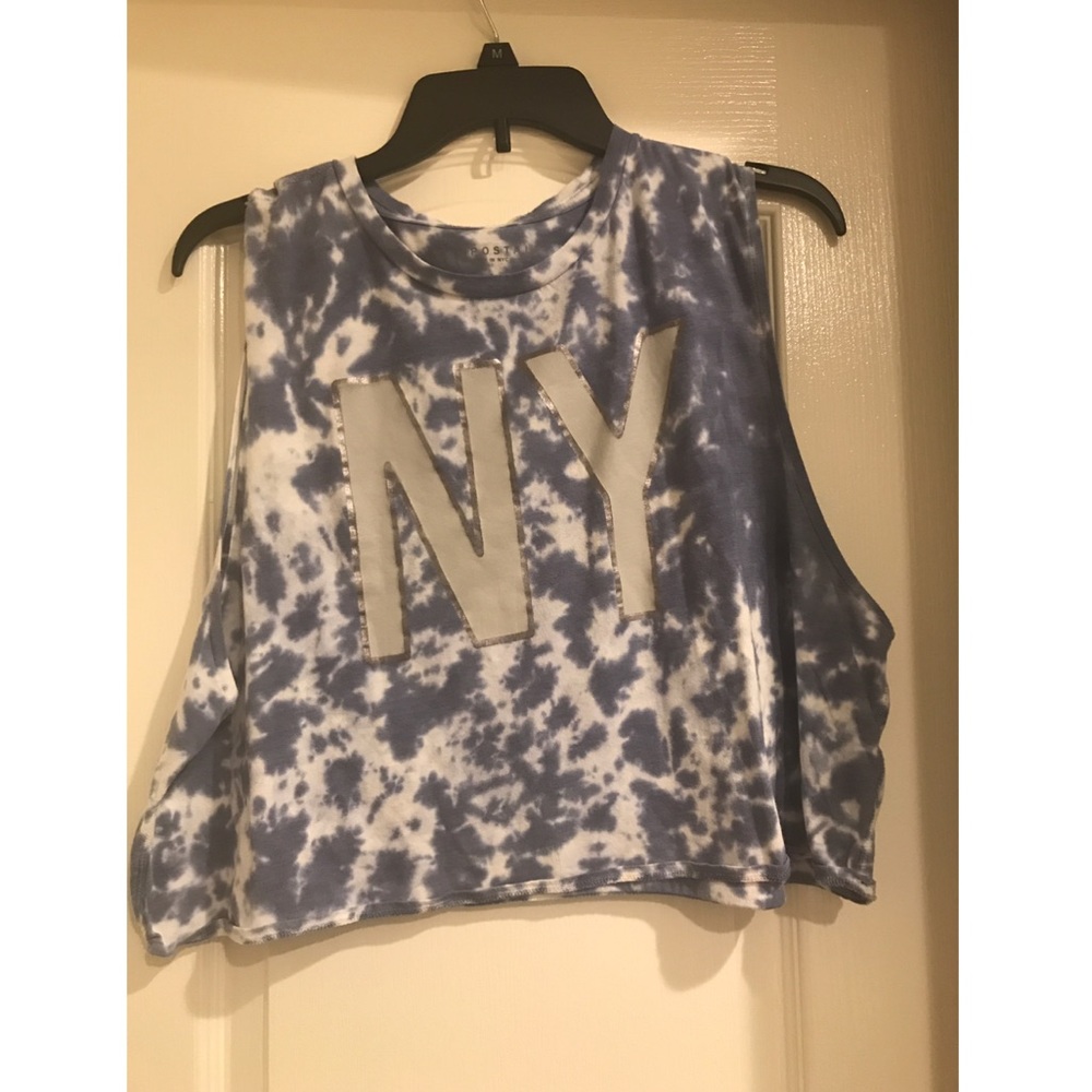 Aeropostale NY Athletic Tie-Dye Cropped Tank