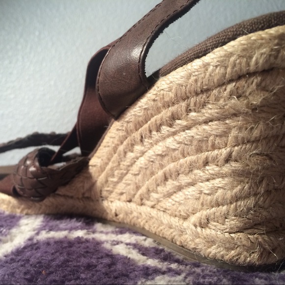 Brown GNW FLEX KAREN Fashion Wedge Sandals - Picture 5 of 5