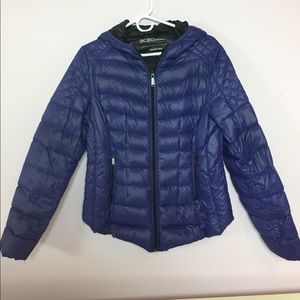 Purple puffer Jacket