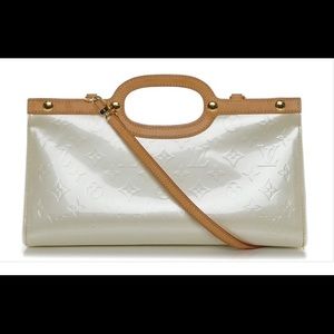 Louis Vuitton Pearl Roxbury Vernis Satchel 