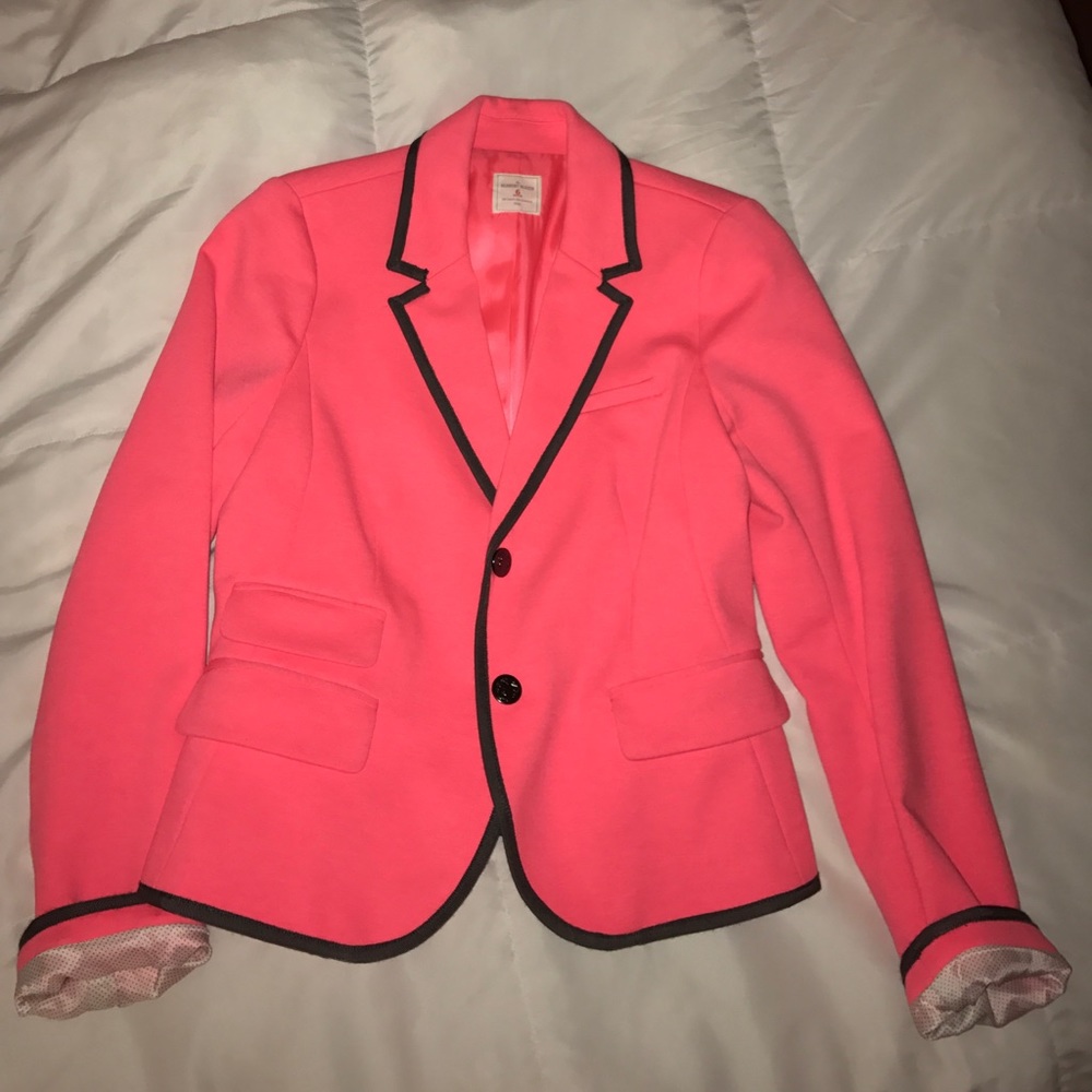 Neon Coral Blazer