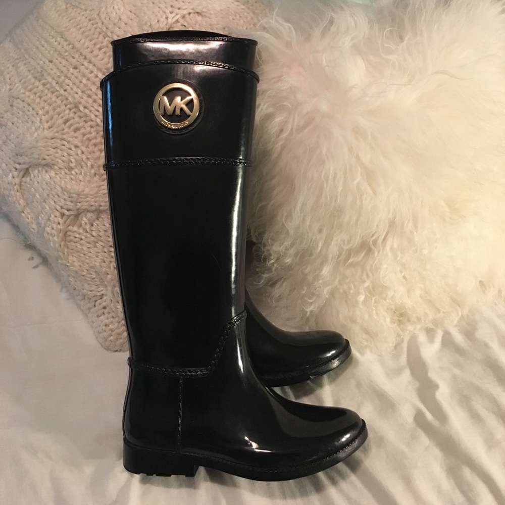 Michael Kors Rain boots like new!!