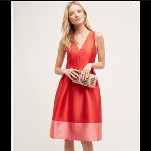 NWT Anthropologie Roseblock Party Dress