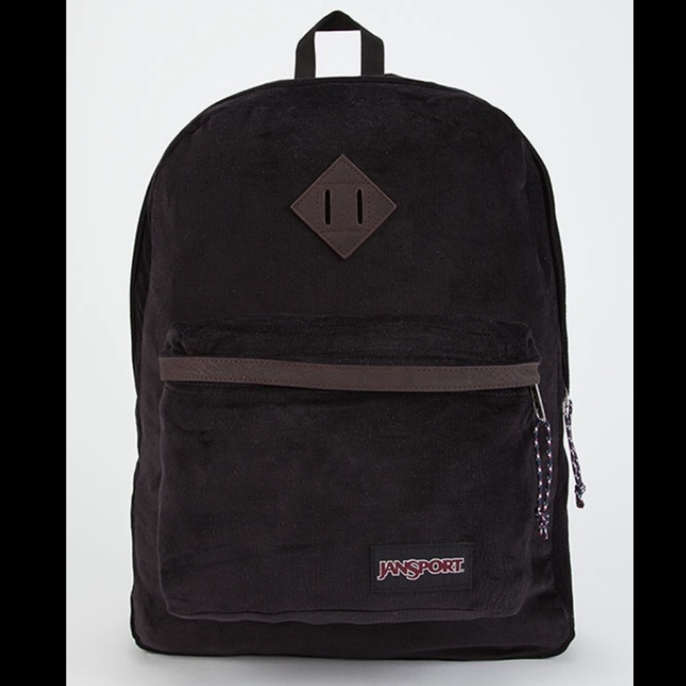Jansport velvet backpack