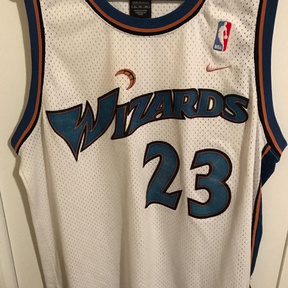 Micheal Jordan Wizards Jersey