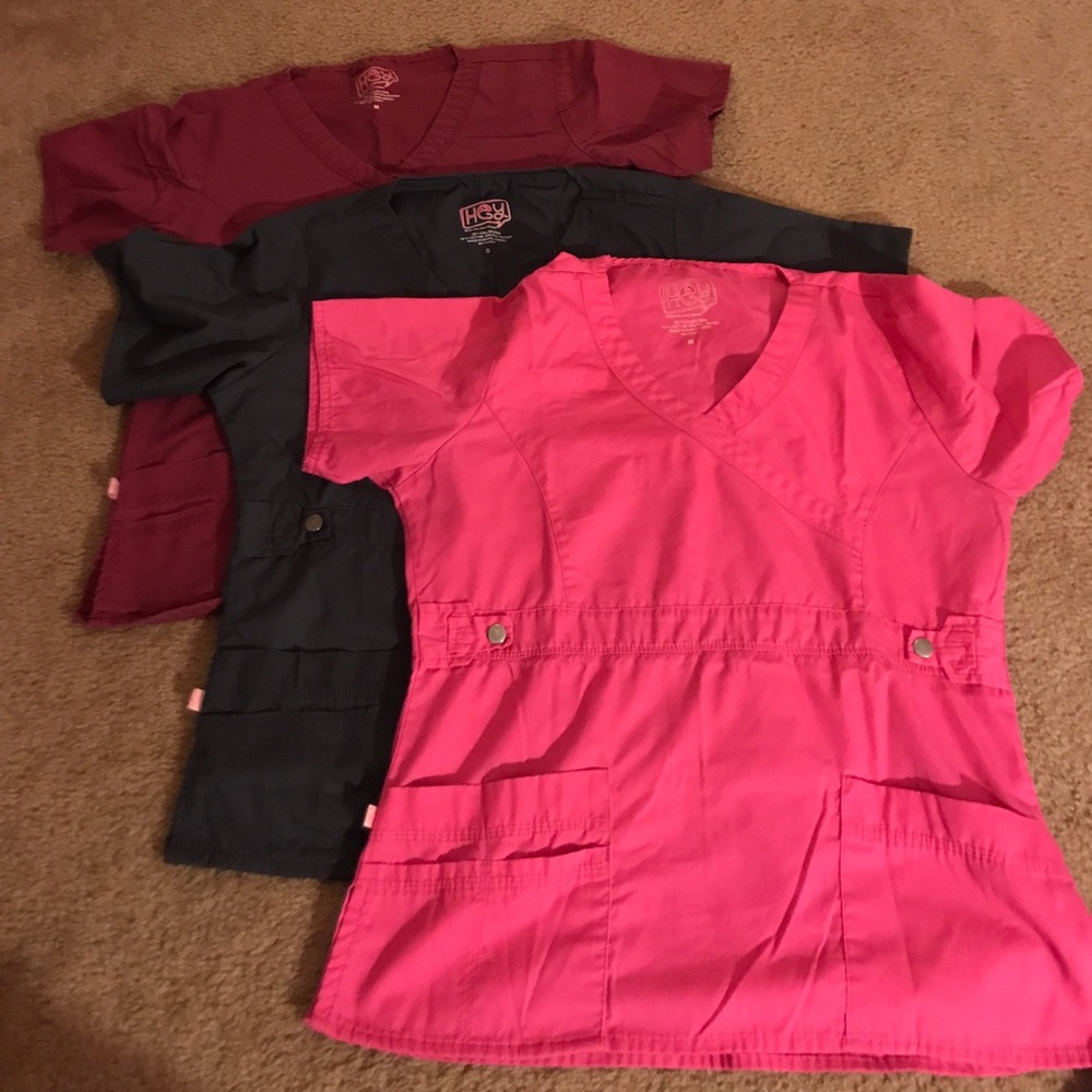 Scrub tops bundle of 2