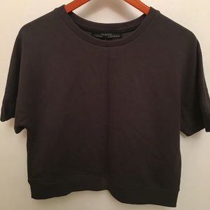 Cute, Stylish All Saints Cropped Asha Top. UK6/US2