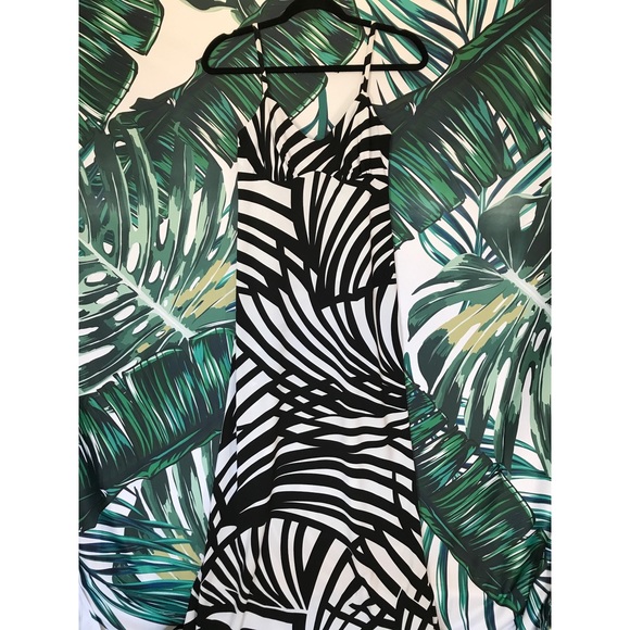 SUSANA MONACO Maxi Dress | BlkWht - Picture 1 of 4