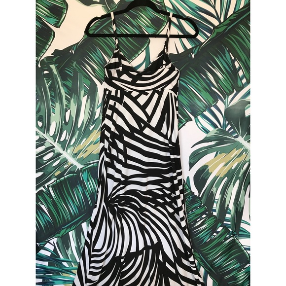 SUSANA MONACO Maxi Dress | BlkWht - Picture 2 of 4