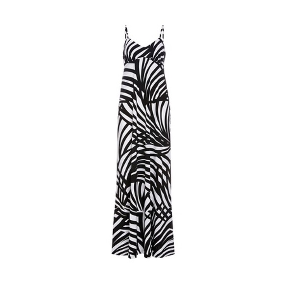 SUSANA MONACO Maxi Dress | BlkWht - Picture 3 of 4
