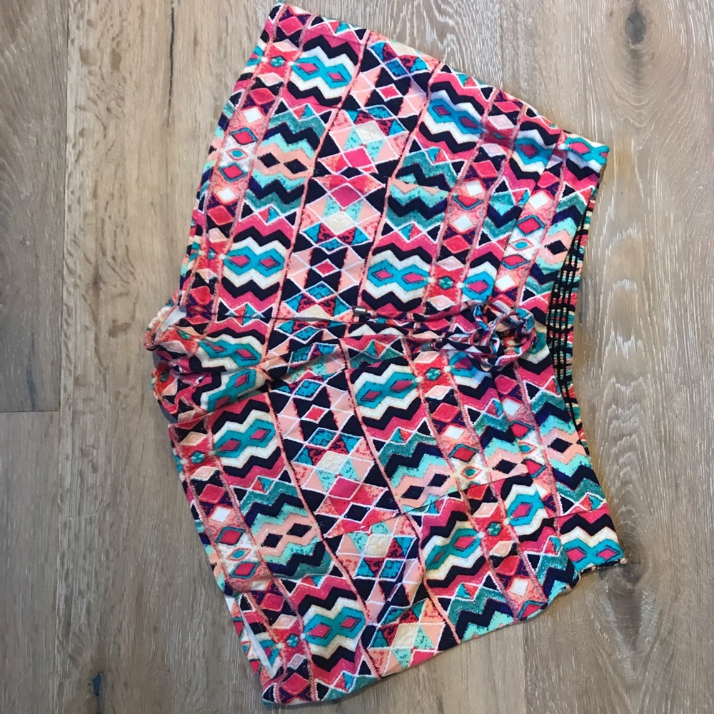 Ella Moss printed shorts in pink