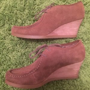 Suede Brown Lauren Ralph Lauren Wedges | Sale
