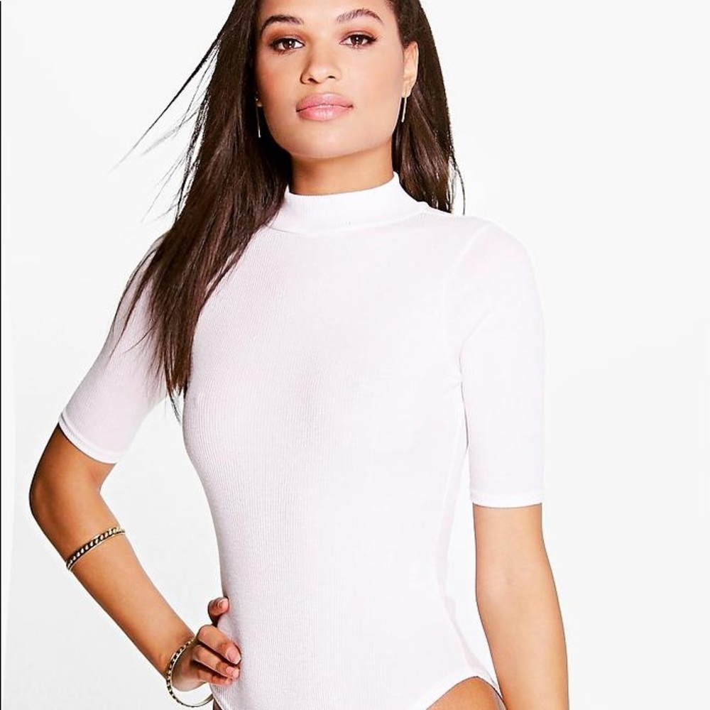 White Fall Body Suit