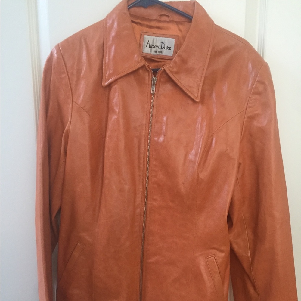 Albert Duke New York Genuine Leather Jacket