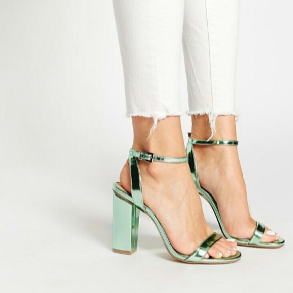 green heels asos