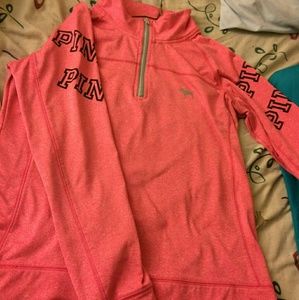 Pink pull over