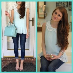 PLUS SIZE Collared Top from Lauren Conrad