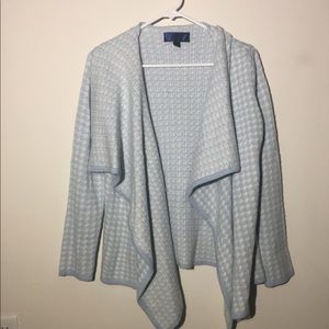 Super soft baby blue sweater cardigan