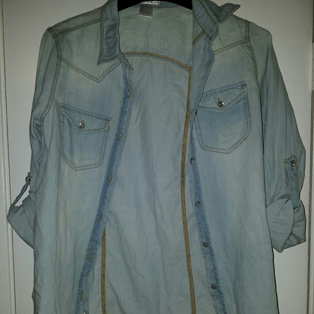 Agaci Jean open up shirt