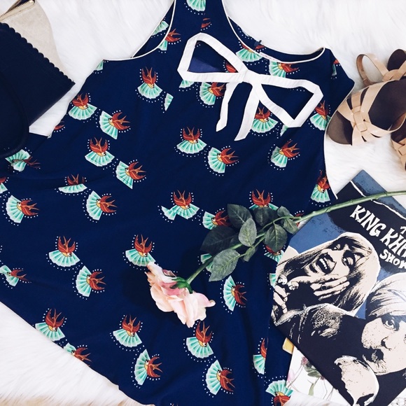 Modcloth Dresses & Skirts - Modcloth Trollied Dolly Aline Bow PinUp Dress 2X