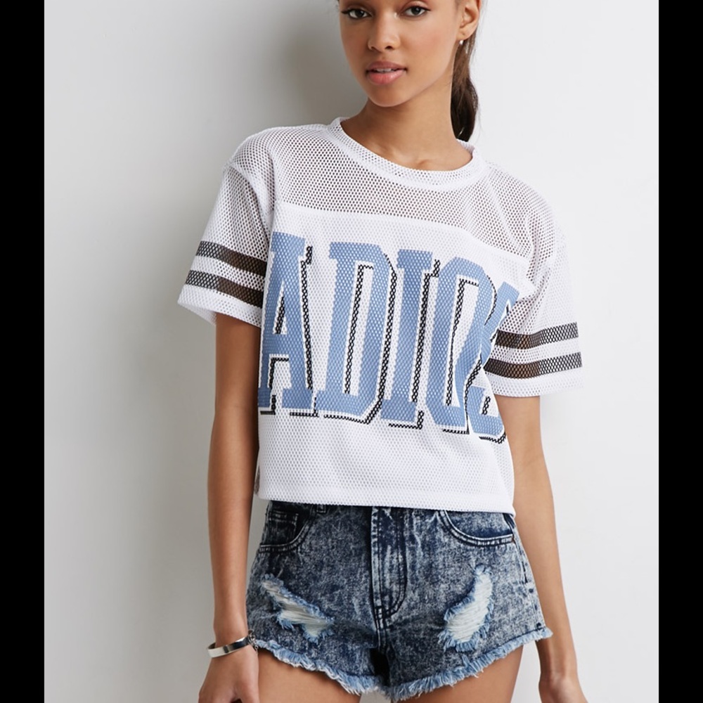 Forever 21 adios crop top
