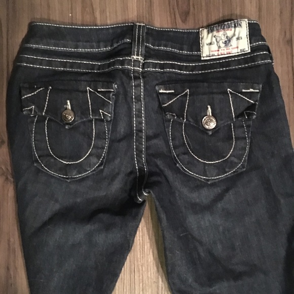 Gorgeous True Religion Higher Waist Boot Jeans! - Picture 4 of 5