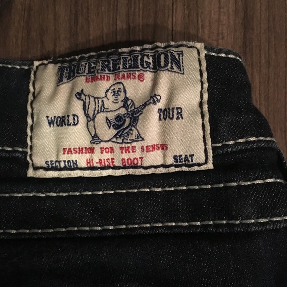 Gorgeous True Religion Higher Waist Boot Jeans! - Picture 5 of 5