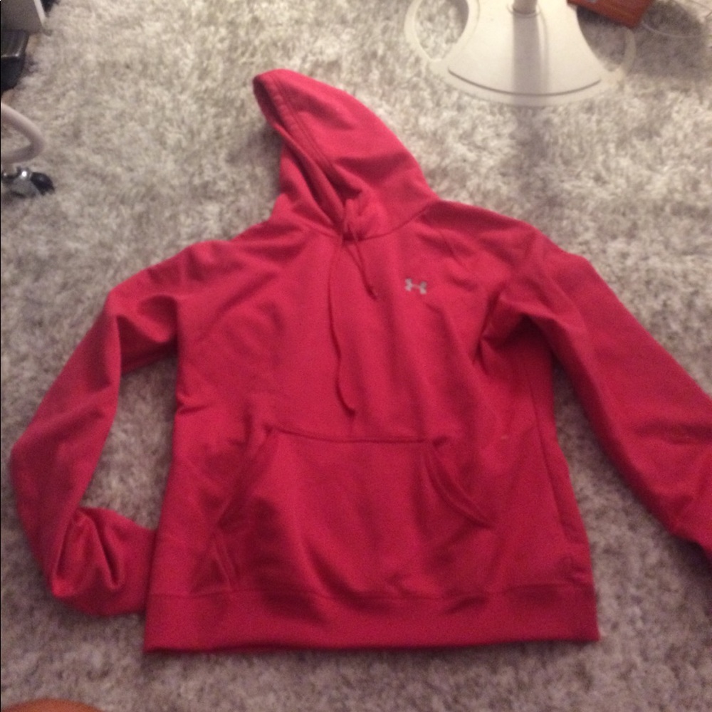 under amour pink sweatshirt