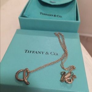 Tiffany "a" Necklace