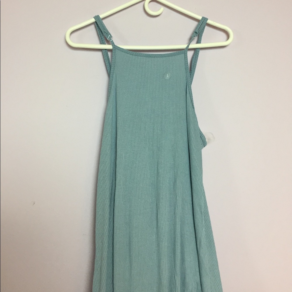 Blue casual dress