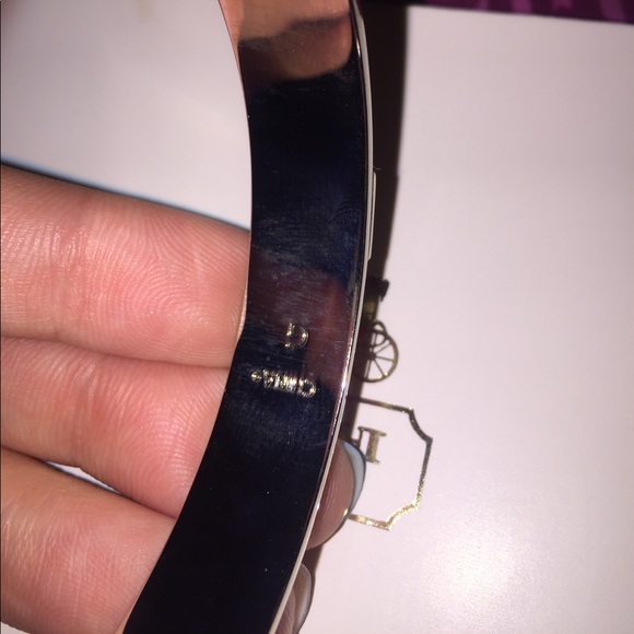 Purple Coach poppy bracelet - Picture 3 of 6