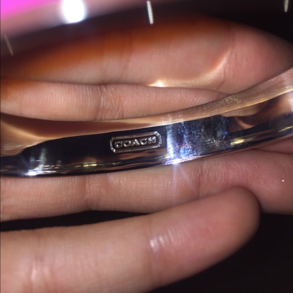 Purple Coach poppy bracelet - Picture 6 of 6