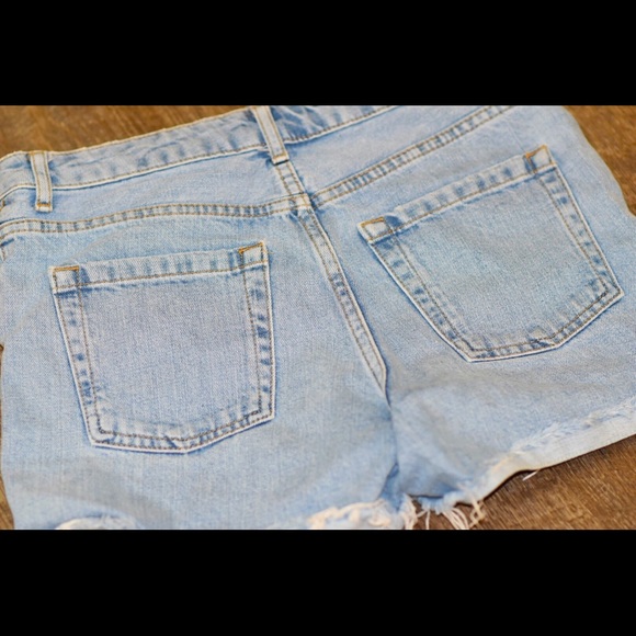 TopShop Moto Girlfriend shorts - Picture 3 of 6