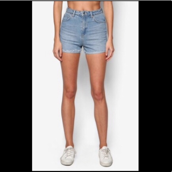 TopShop Moto Girlfriend shorts - Picture 6 of 6