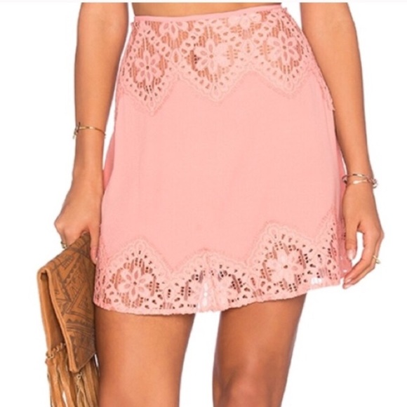 LOWEST PRICE! For Love & Lemons lace detail skirt - Picture 2 of 4