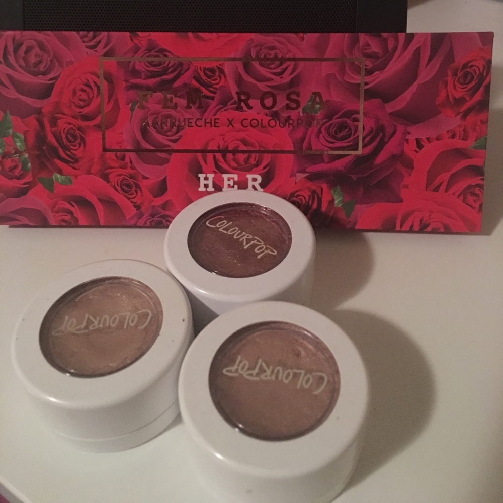 Colourpop HER + Super Shock Shadows bundle!