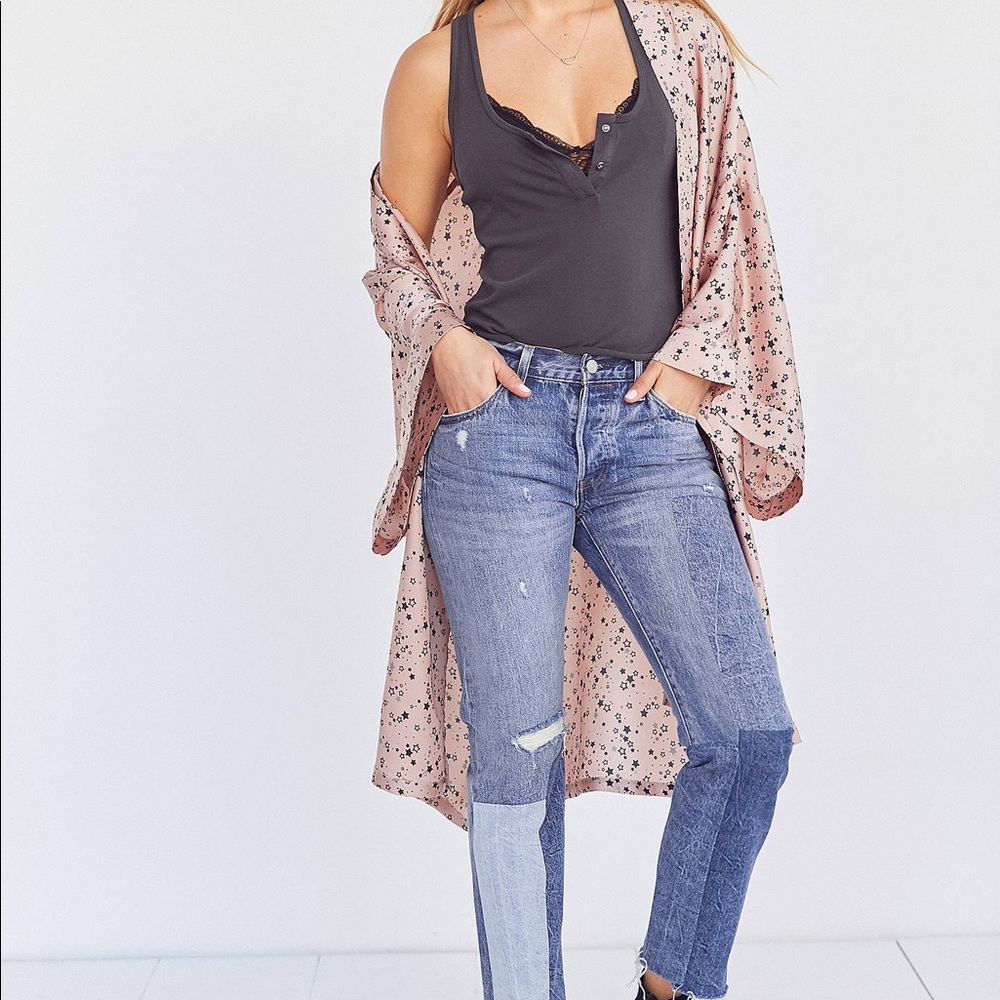 🍁FALL SALE🍁Kimichi Blue Star Print Kimono
