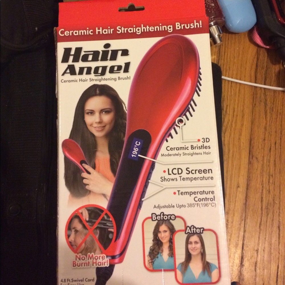 Ceramic Hair Straightening Brush