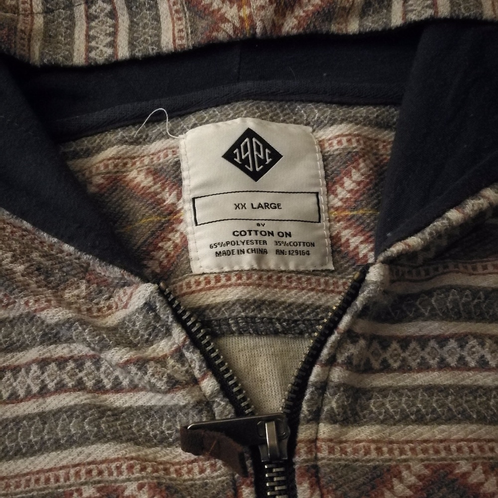 Mens Pattern Jacket - Picture 2 of 2