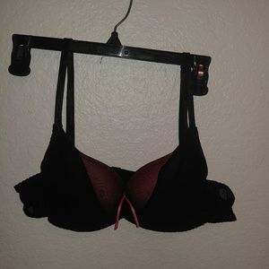 Sexy Black Mesh Extra Push Up Bra