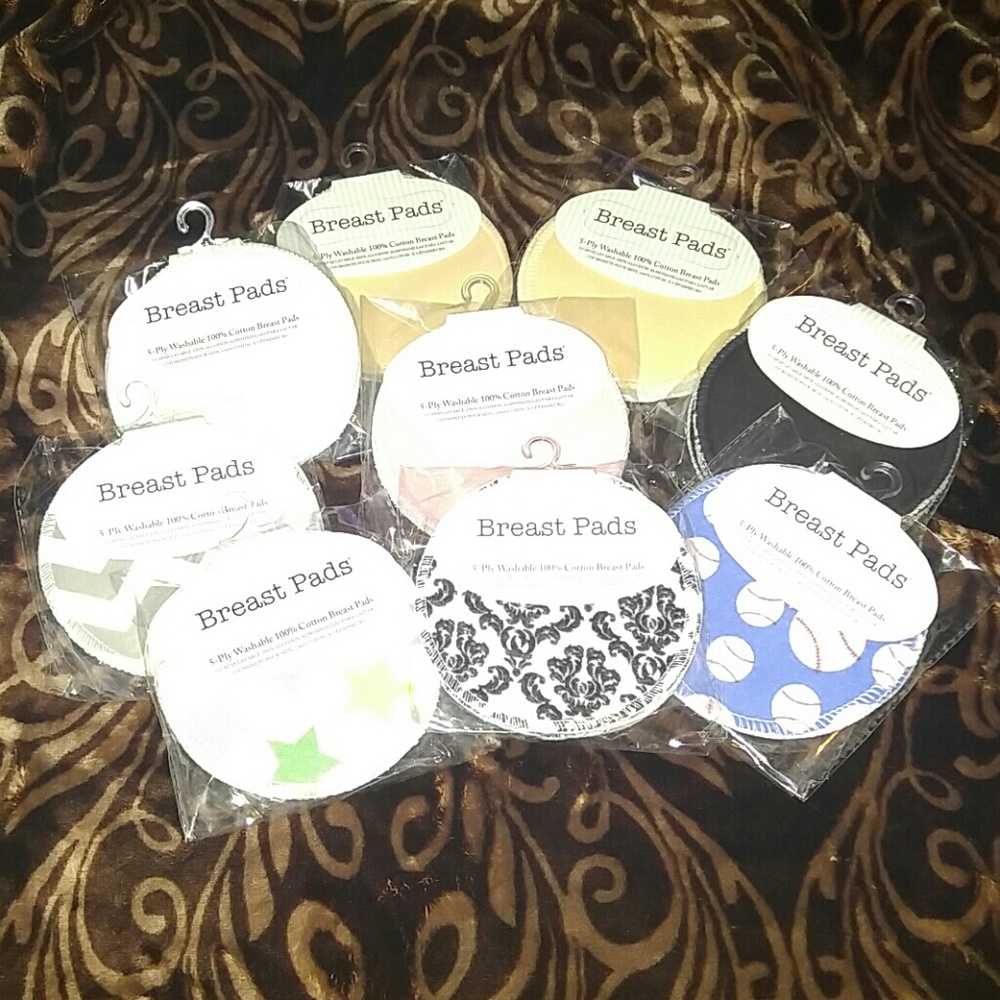 Sale! 4 pack machine Washable Breast Pads