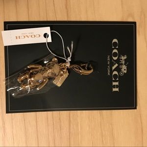 Coach Teddy Bear Bag Charm