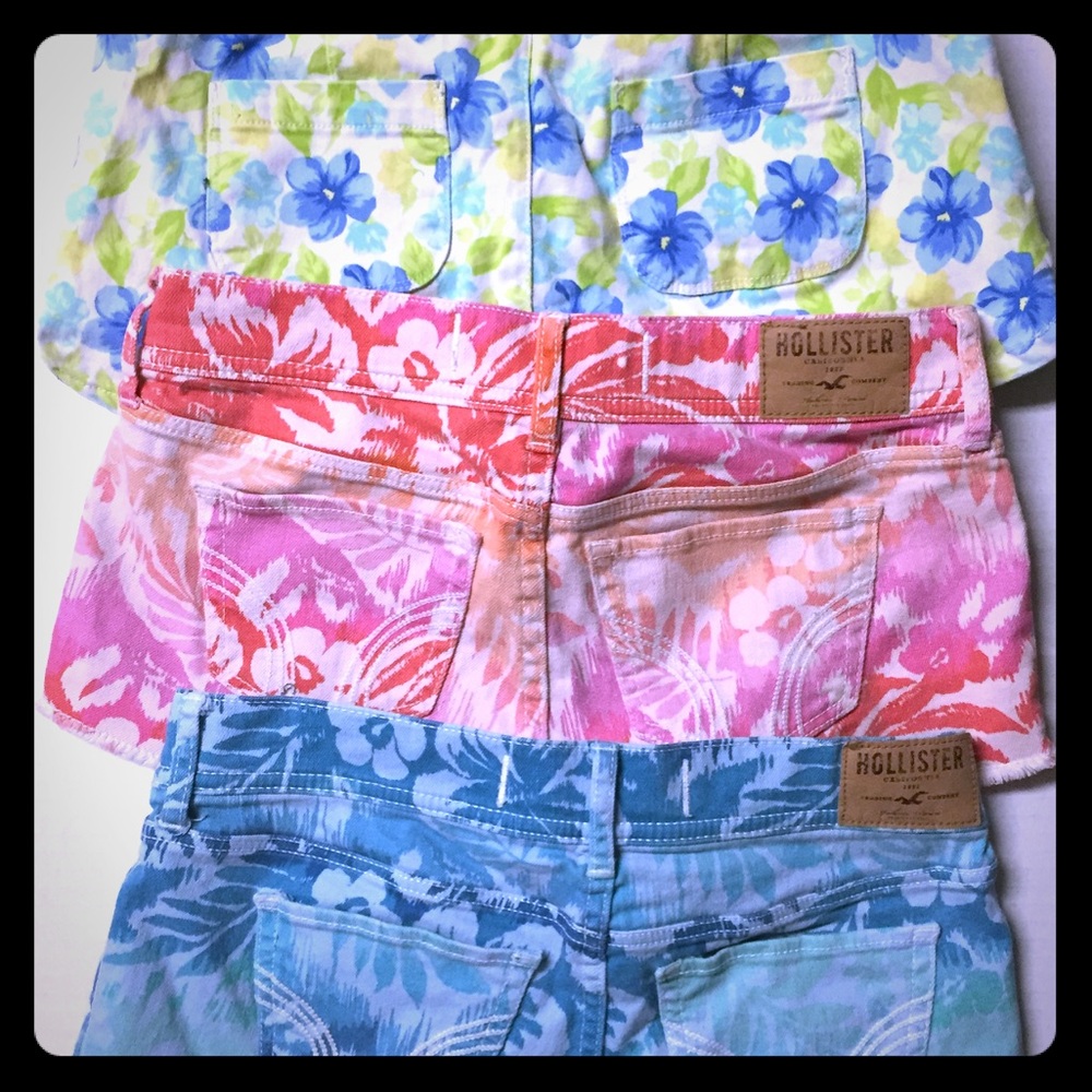 Hollister Assortment Tropical Shorts