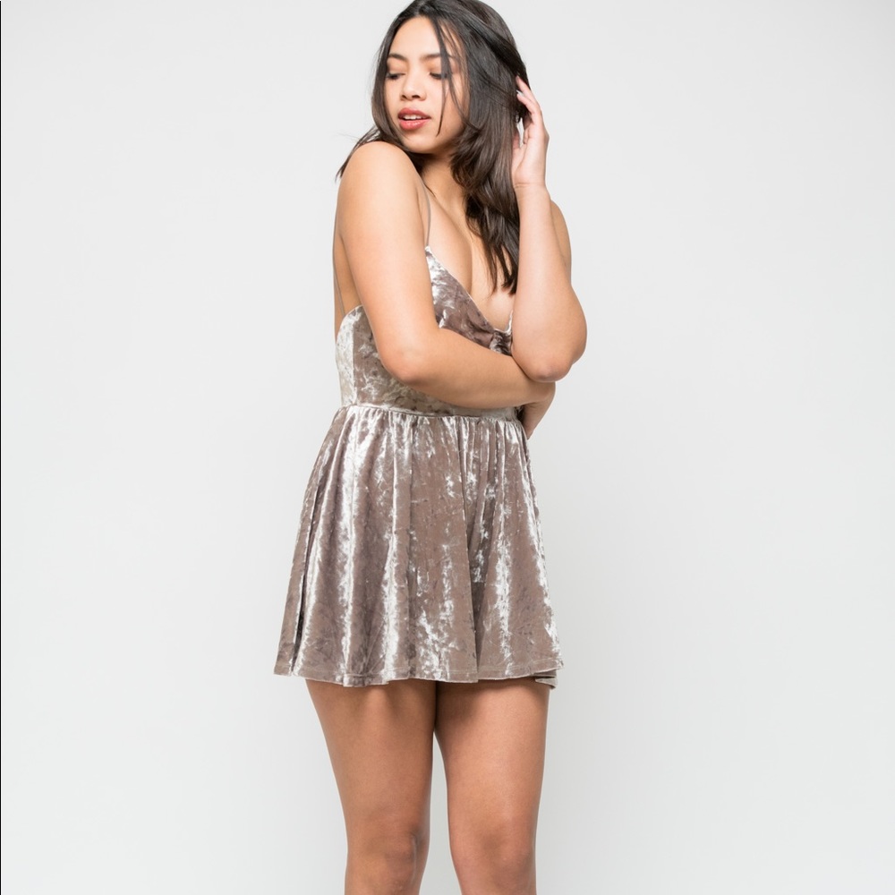 Velvet Romper?!