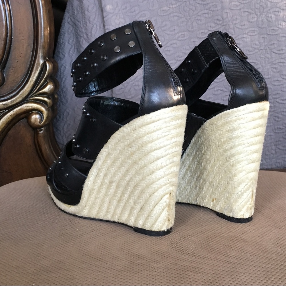 BCBG Studded Wedges - Picture 4 of 9