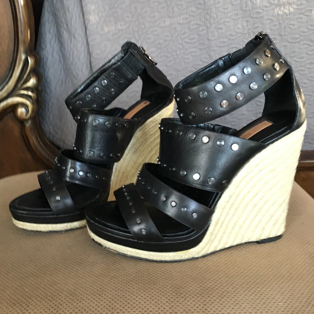 BCBG Studded Wedges - Picture 7 of 9