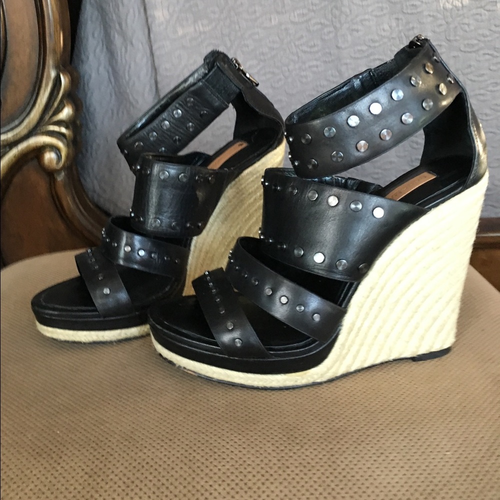 BCBG Studded Wedges - Picture 3 of 9