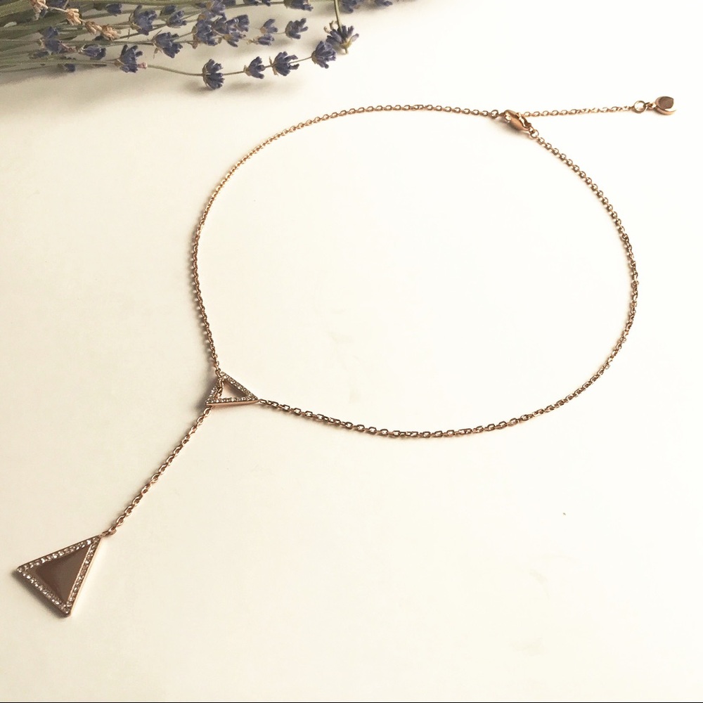 NWOT• Michael Kors Lariat Necklace
