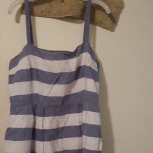 Loft Dress sz 12 striped