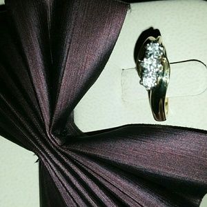 Vintage 3 Stone Diamond Ring